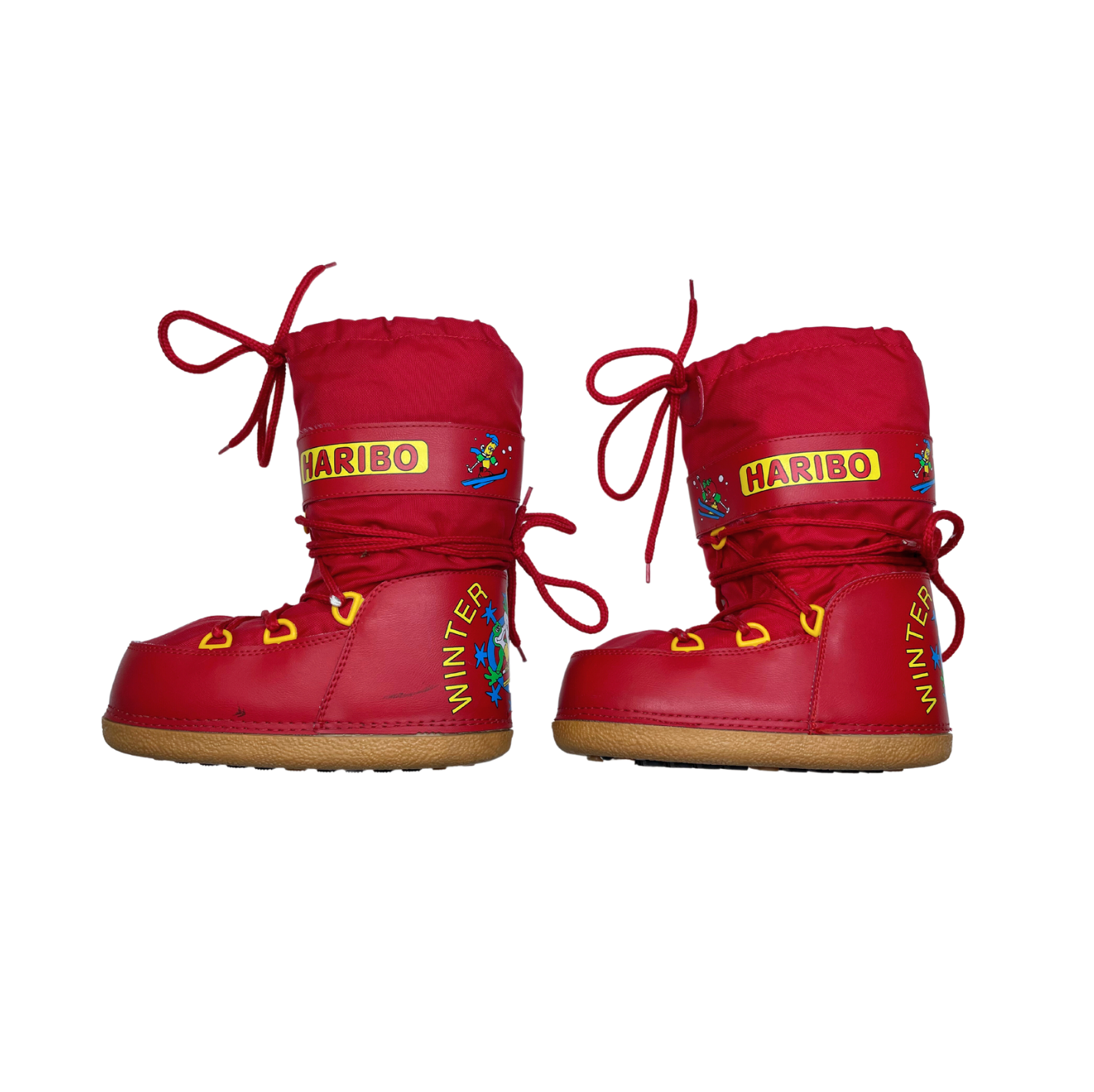 VINTAGE - Moon boots rouge Haribo - 32/34