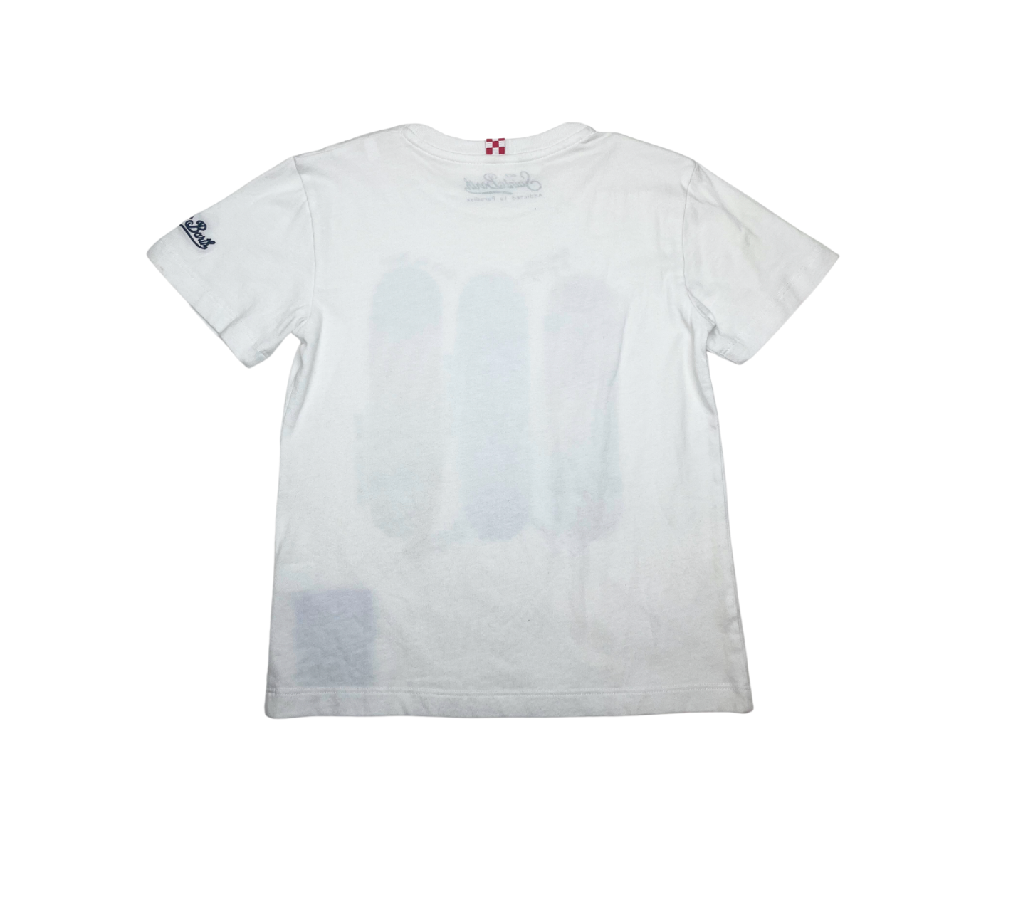 MC2 SAINT BARTH - T-shirt blanc skates - 6 ans
