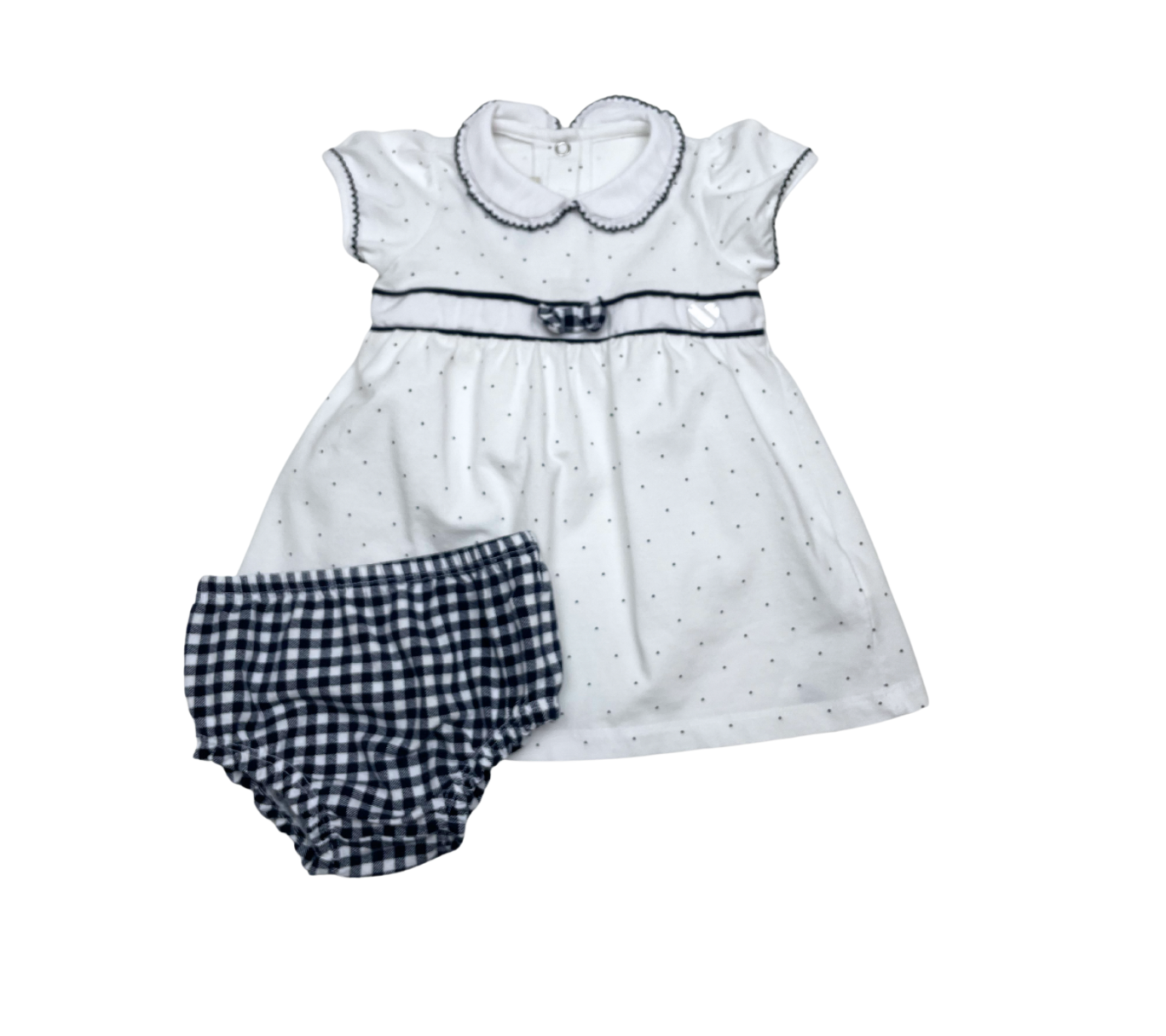 MY FIRST CHICCO - Ensemble robe bloomer - 9 mois