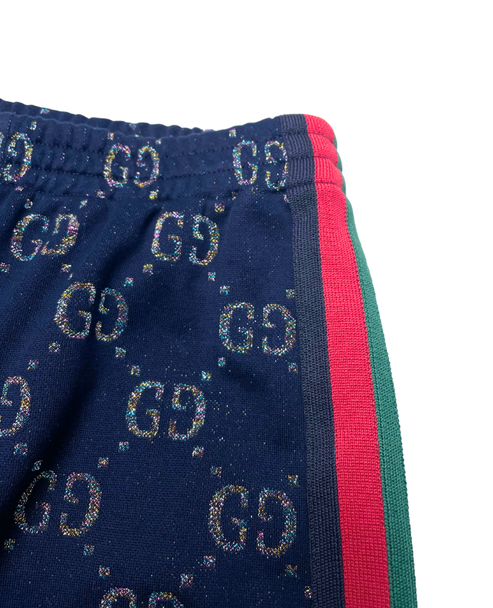 GUCCI - Pantalon logo à paillettes multicolore - 5 ans