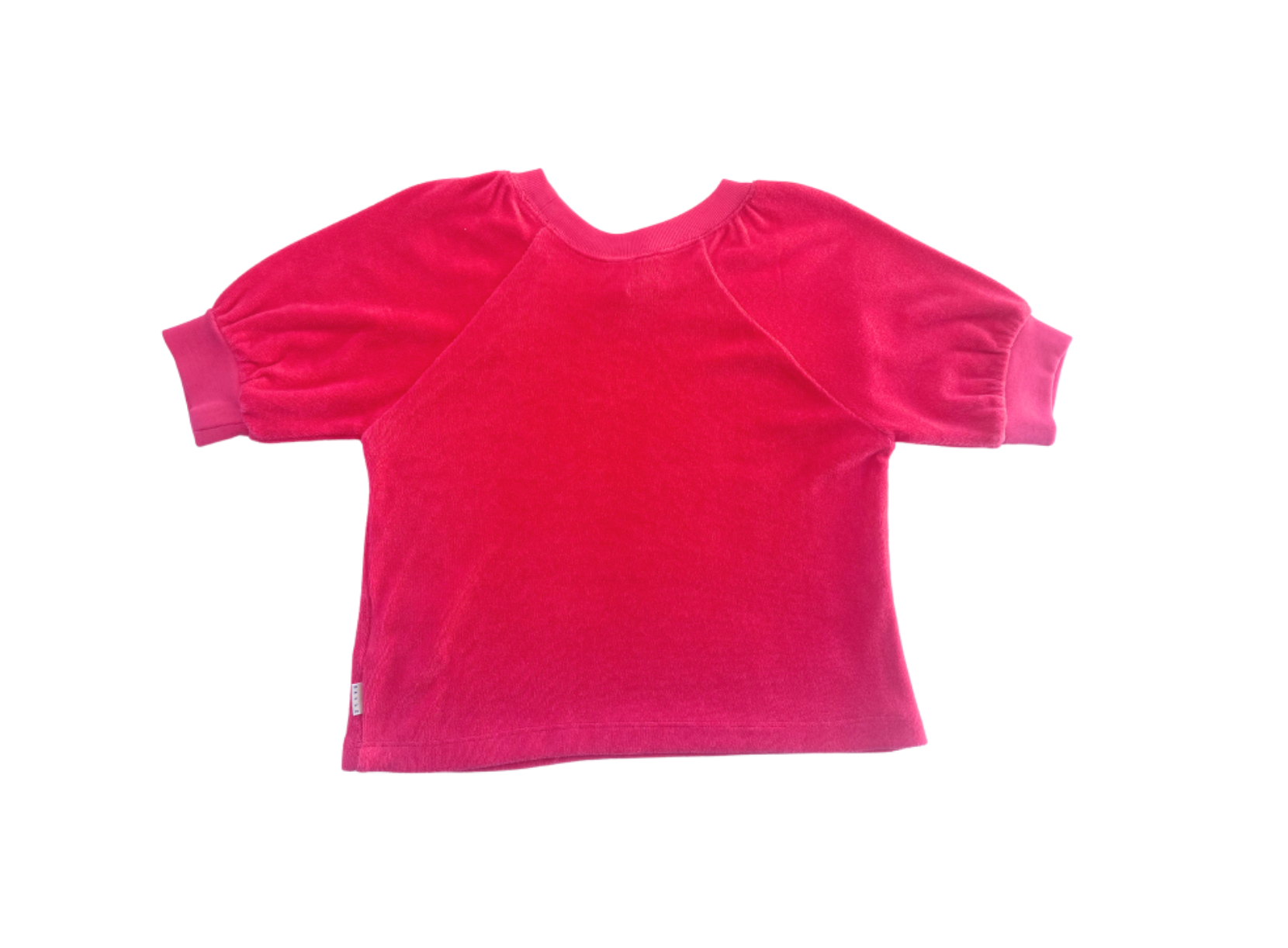 BELLEROSE - T-shirt rose matière éponge - 6 ans