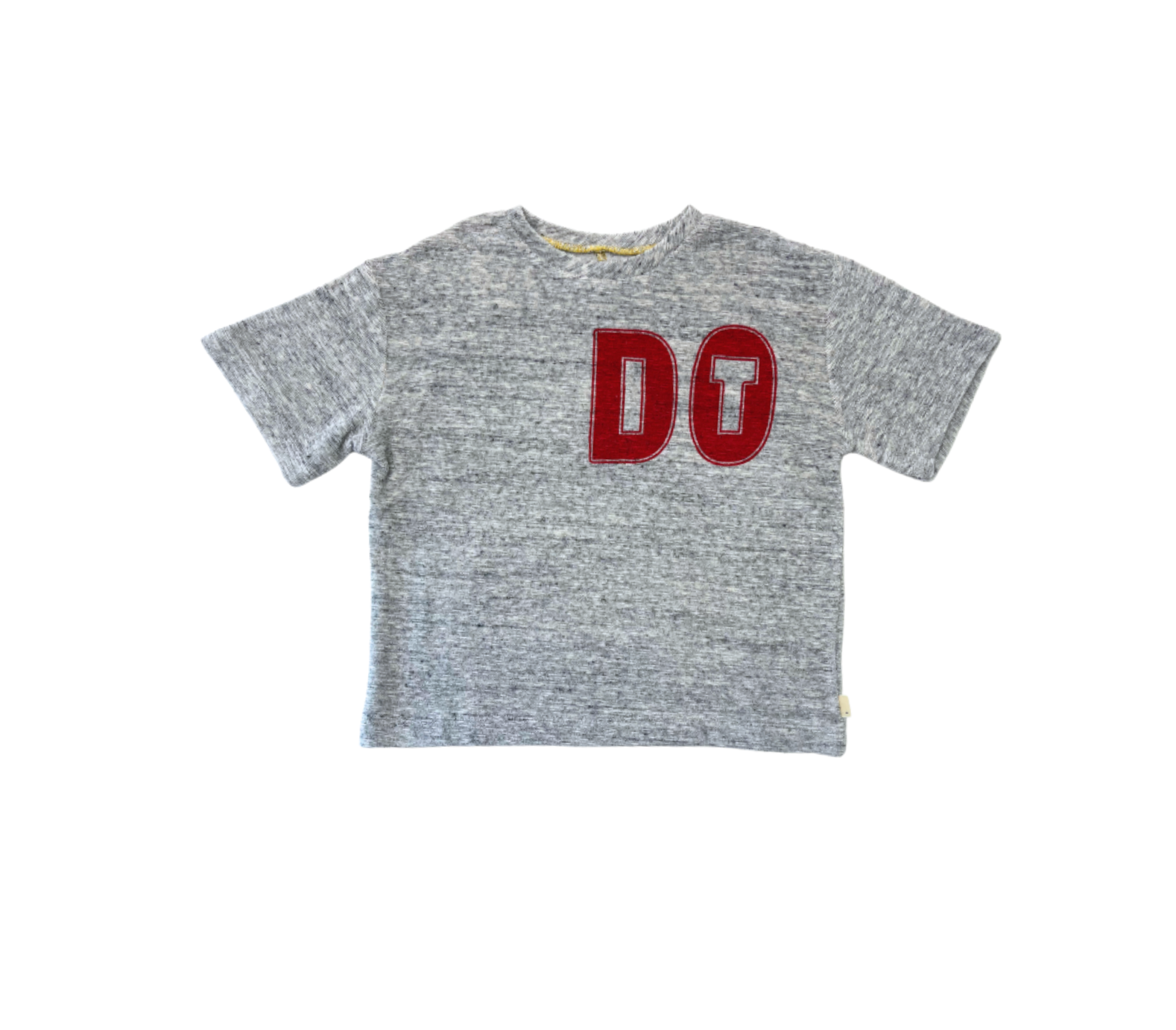 BELLEROSE - T-shirt gris "Do It" matière éponge - 6 ans