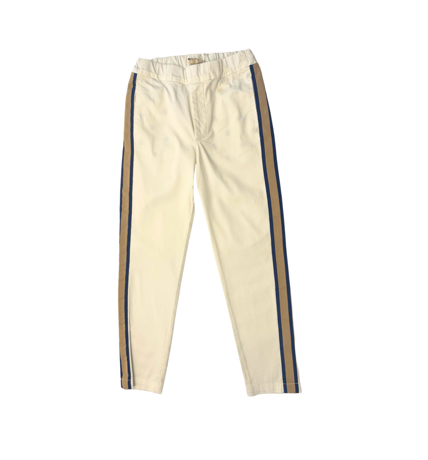 BELLEROSE - Pantalon beige détail bande camel - 6 ans