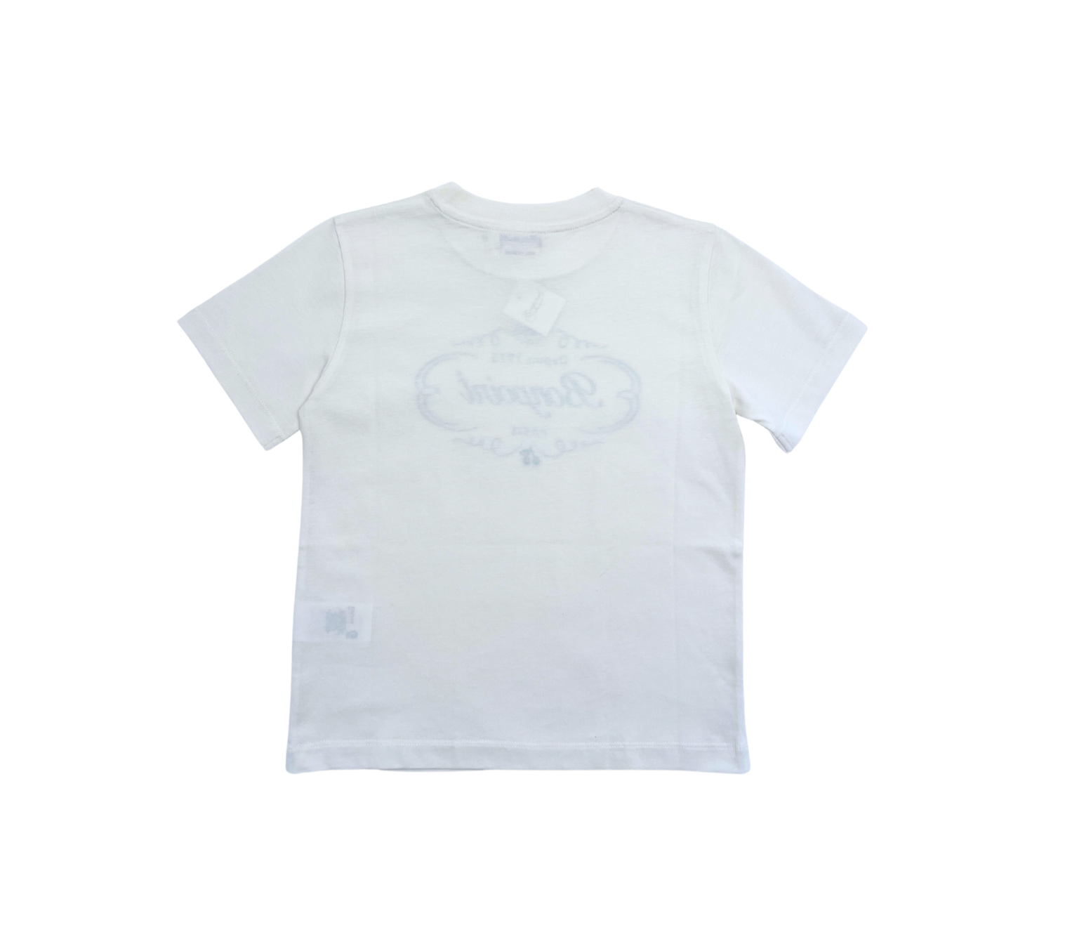 BONPOINT - T-shirt blanc "Bonpoint" - 6 ans