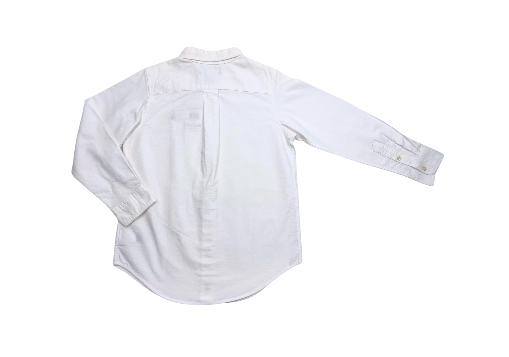 RALPH LAUREN - Chemise blanche en coton - 7 ans