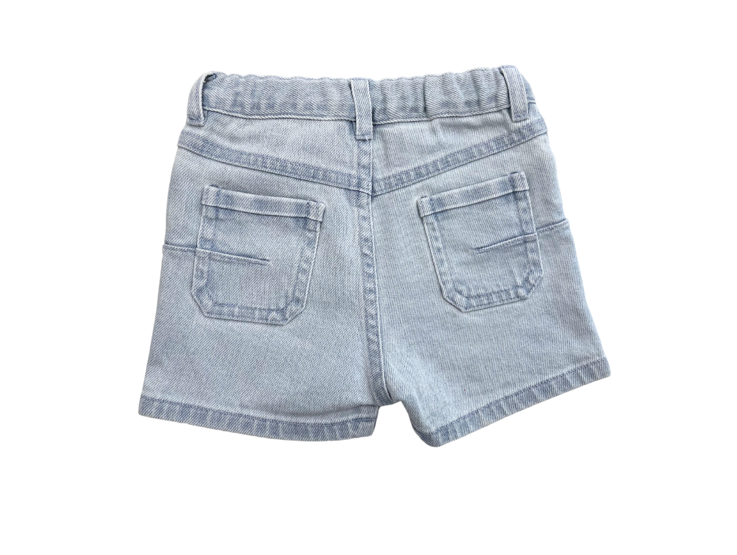 BABY DIOR - Short en jean motif taches de peinture - 3 mois
