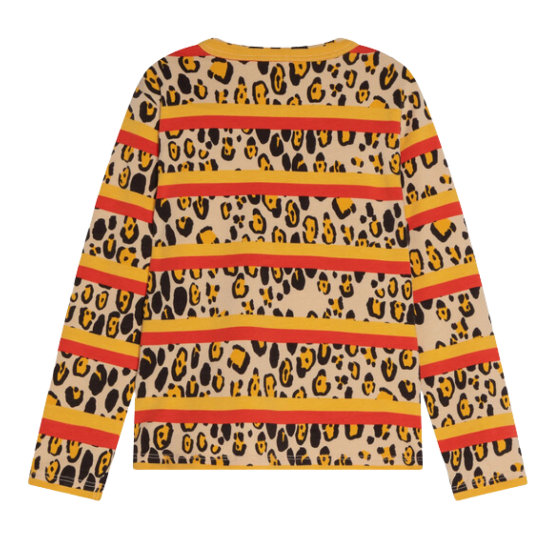 MINI RODINI - T-shirt à manches longues léopard - 4 ans
