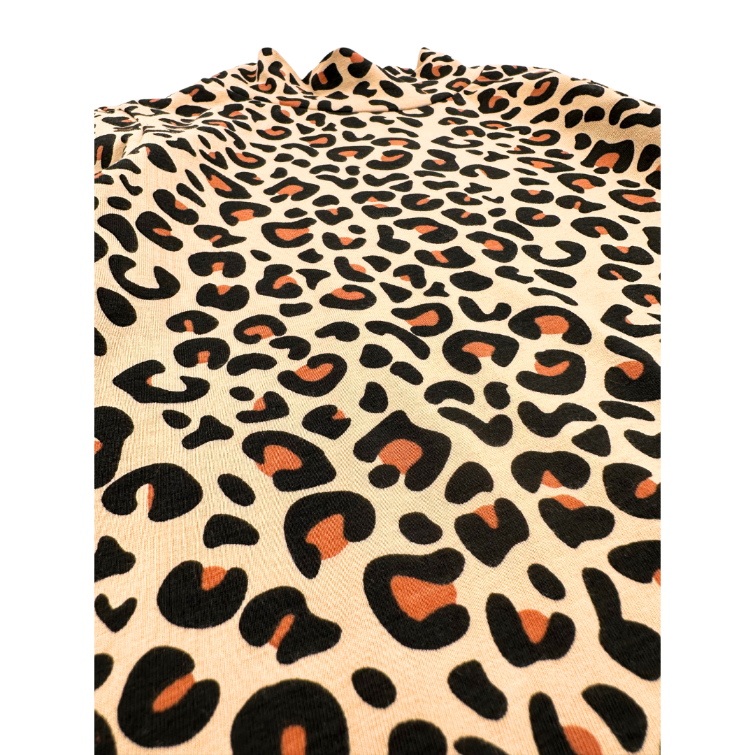 BALZAC - T-shirt à manches longues léopard - 7 ans