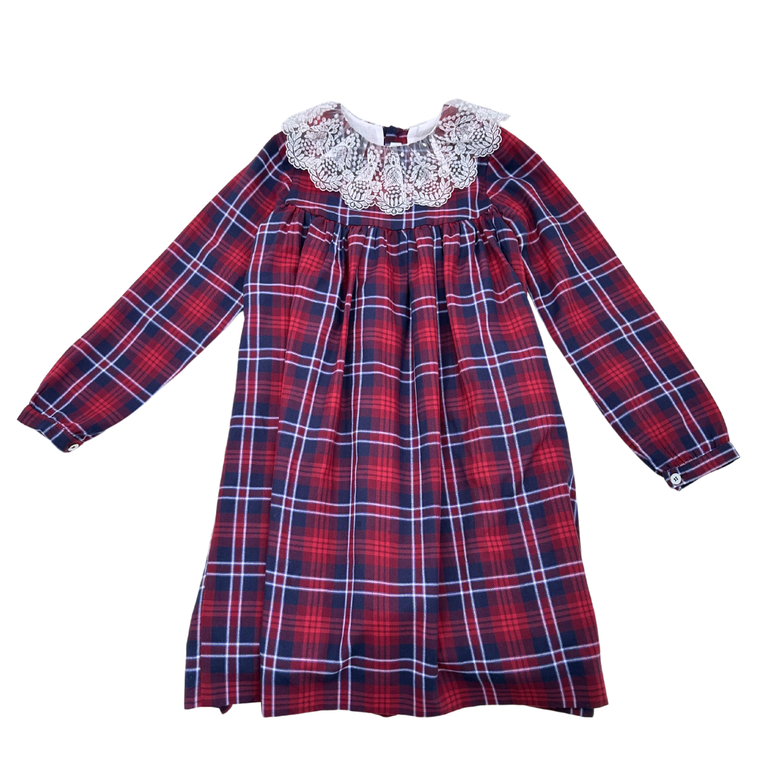 AMAIA - Robe écossaise - 8 ans