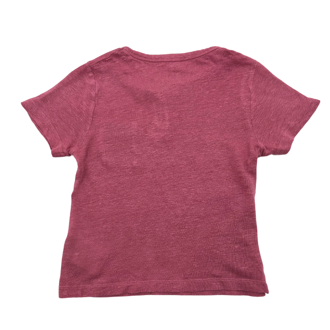 LOUISE MISHA - T-shirt en lin - 3 ans