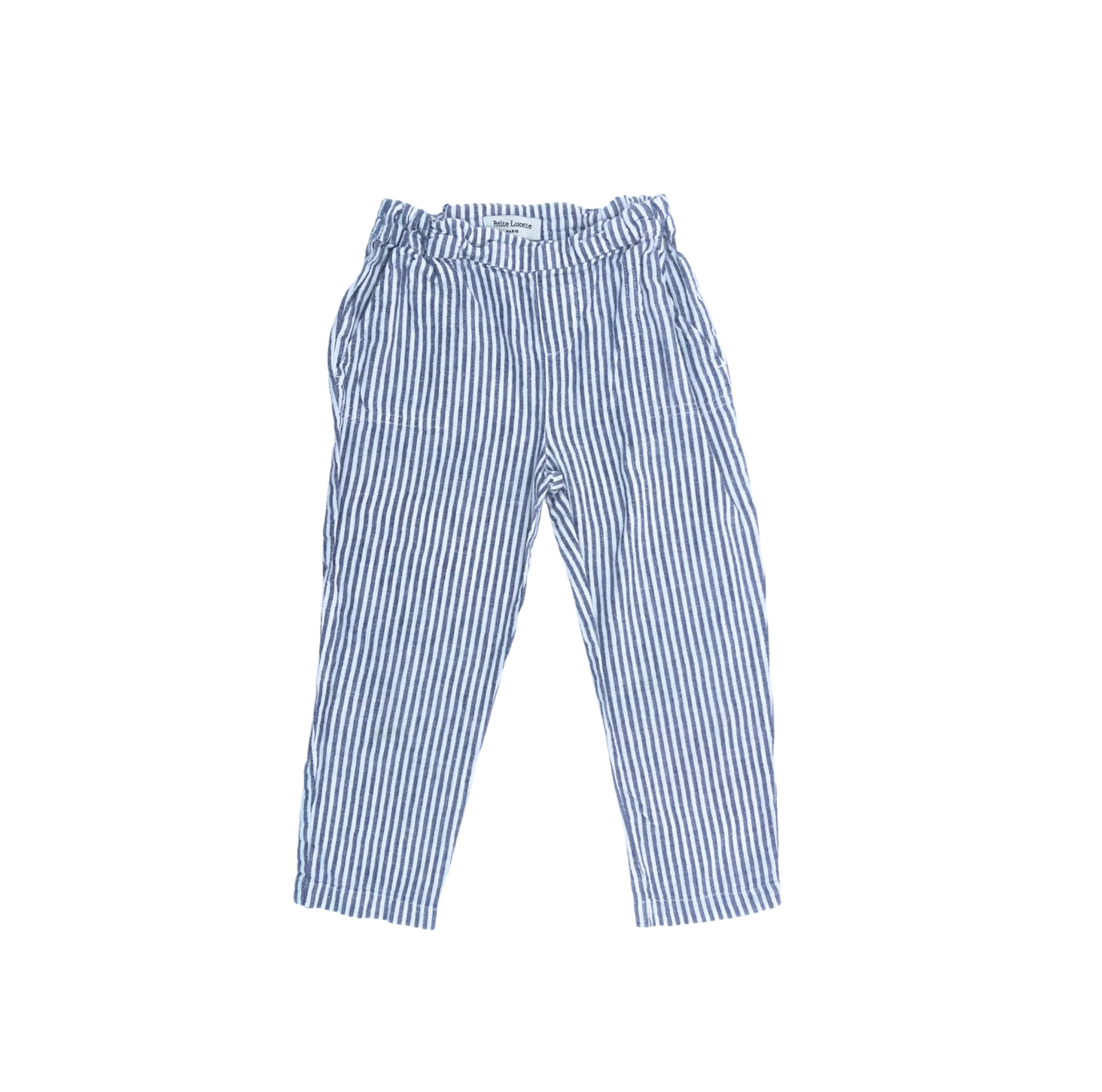 PETITE LUCETTE - Pantalon rayé en lin - 4 ans
