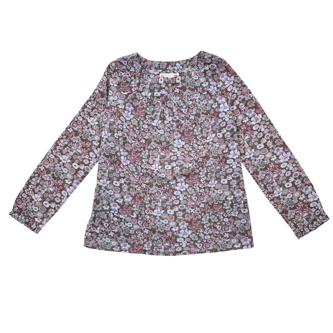 BONPOINT - Blouse à fleurs - 10 ans