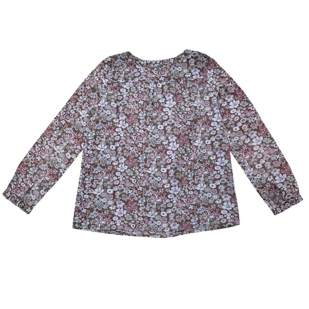 BONPOINT - Bluse mit Blumenmuster - 10 Jahre