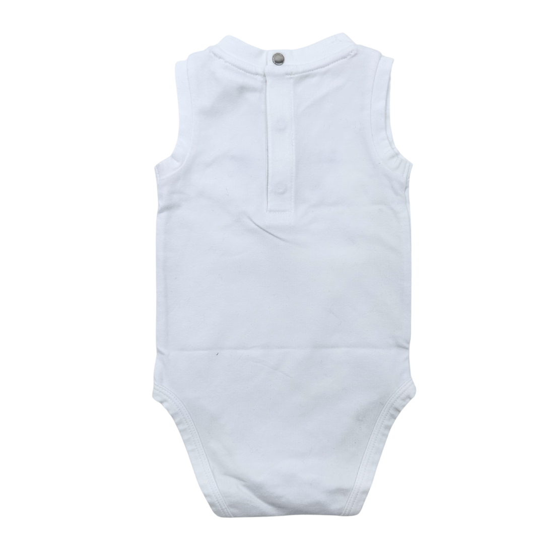 JACADI - Body blanc "Hello Paris" - 6 mois