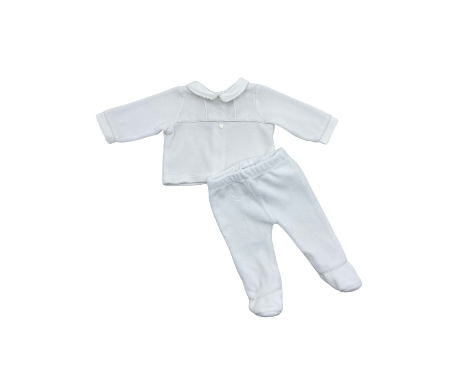 TARTINE ET CHOCOLAT - Ensemble pyjama blanc - 1 mois