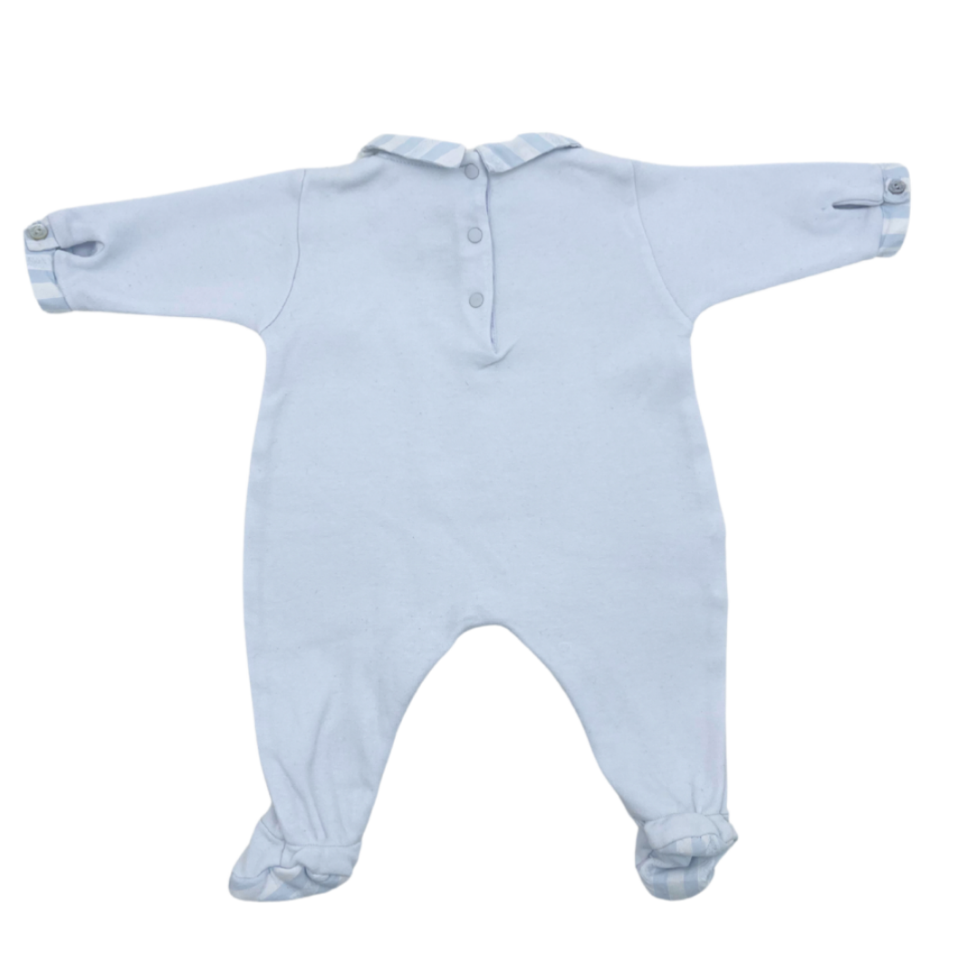 TARTINE &amp; CHOCOLAT - Bestickter weißer Pyjama - 1 Monat