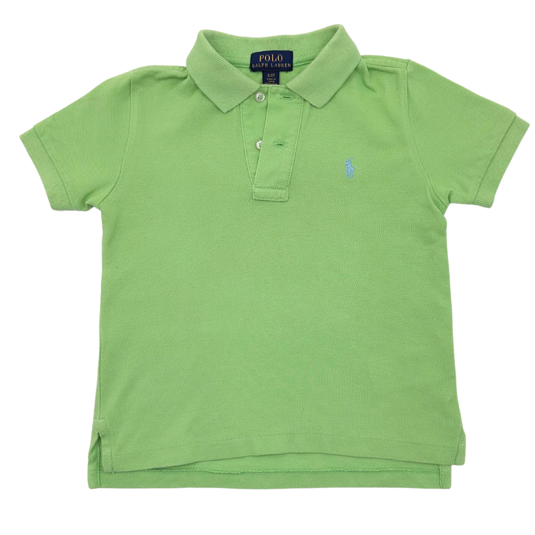 PALPH LAUREN - Green polo shirt - 3 years