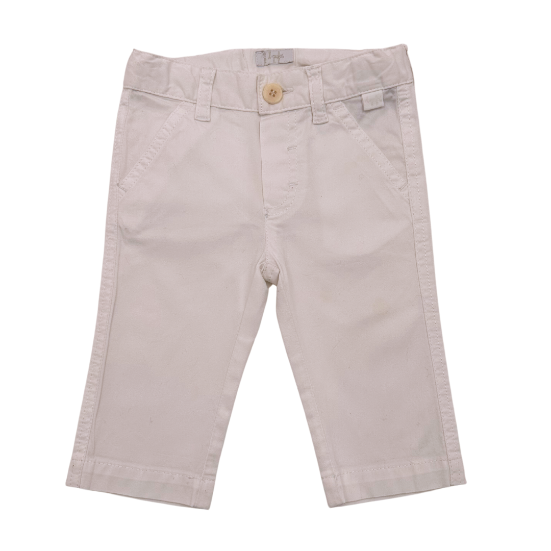 IL GUFO - Pantalon blanc - 6 mois