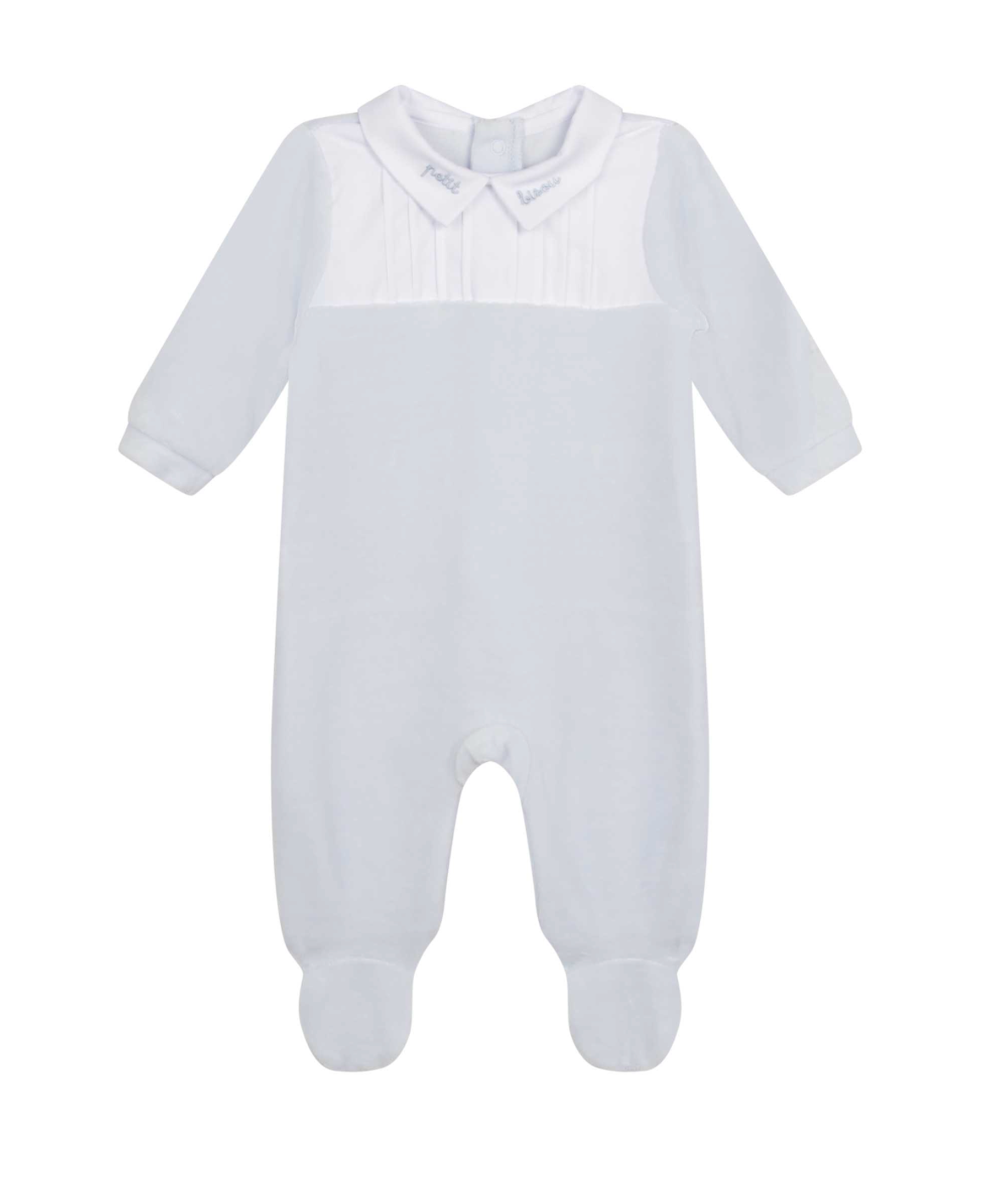 CARREMENT BEAU - Pyjama en velours bleu (neuf) - 18 mois