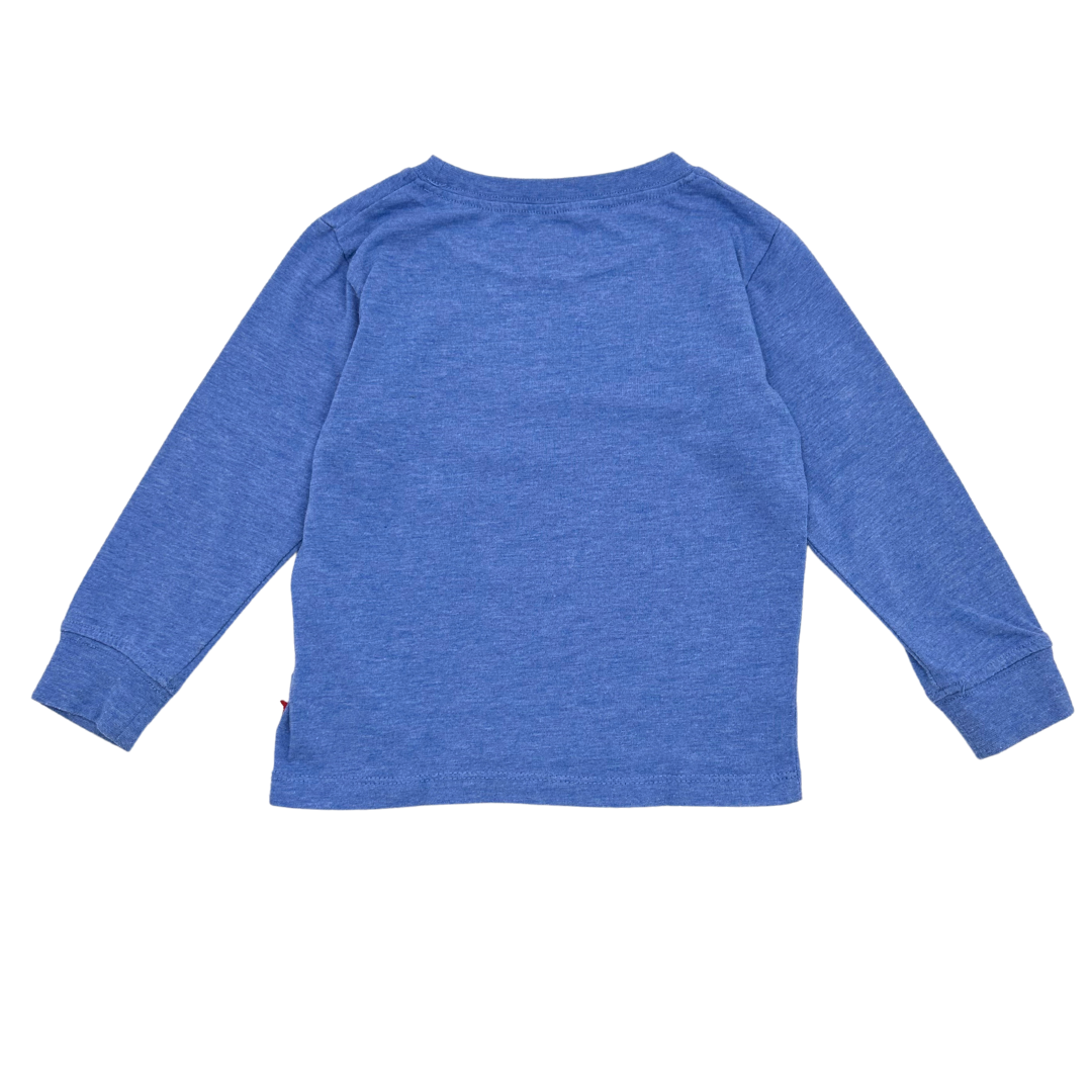 LEVI'S - T-shirt à manches longues bleu - 2 ans