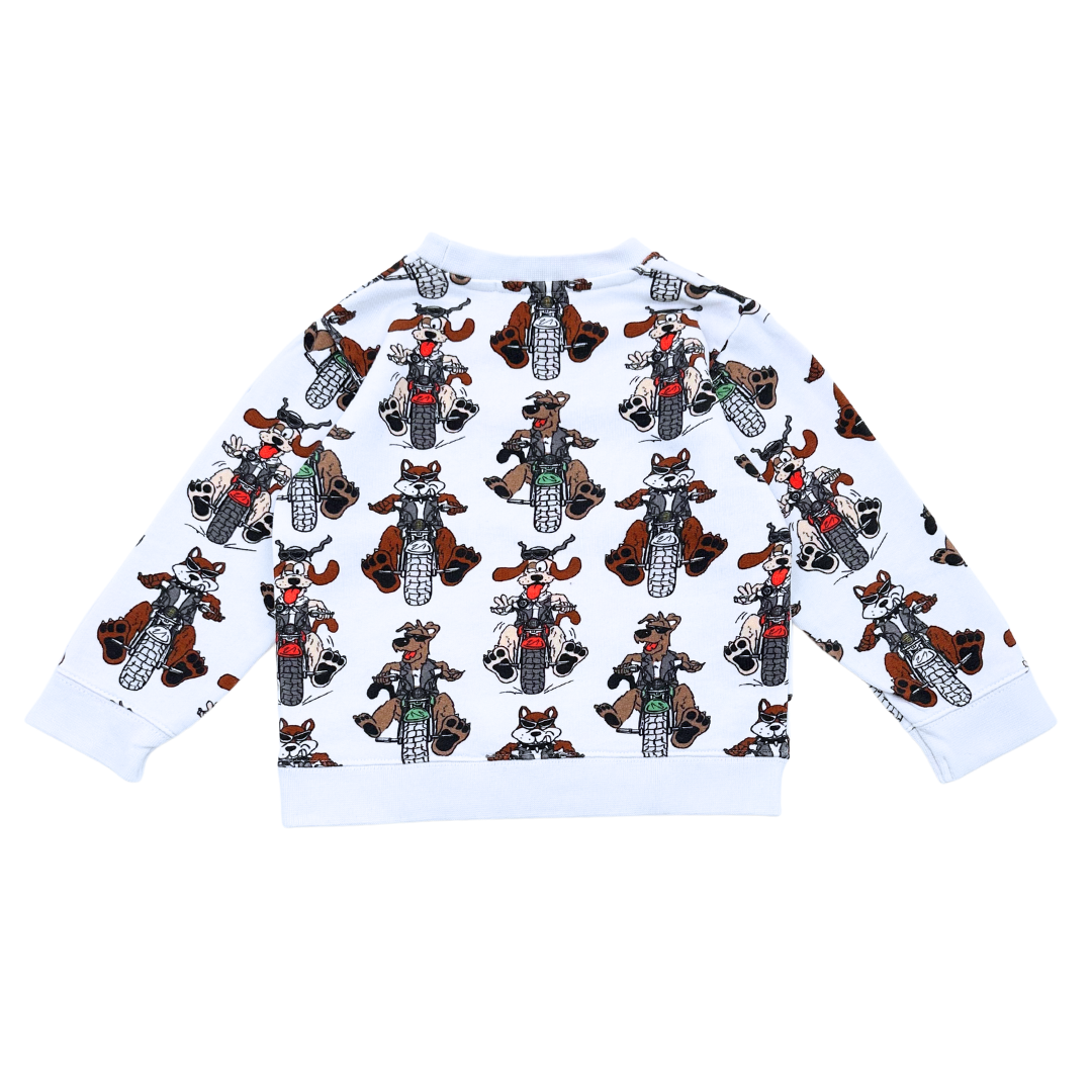 STELLA MCCARTNEY - Sweat imprimé chiens - 3 ans