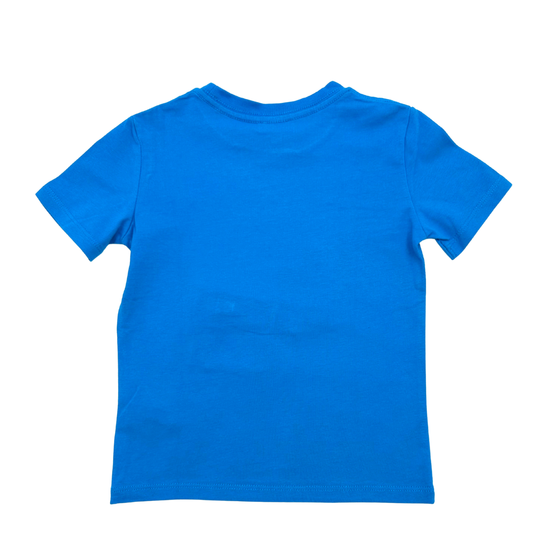 PAUL SMITH - T-shirt bleu "Smile" - 2 ans