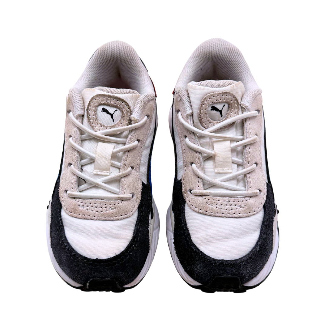 PUMA - Baskets blanches wild rider rollin - 24