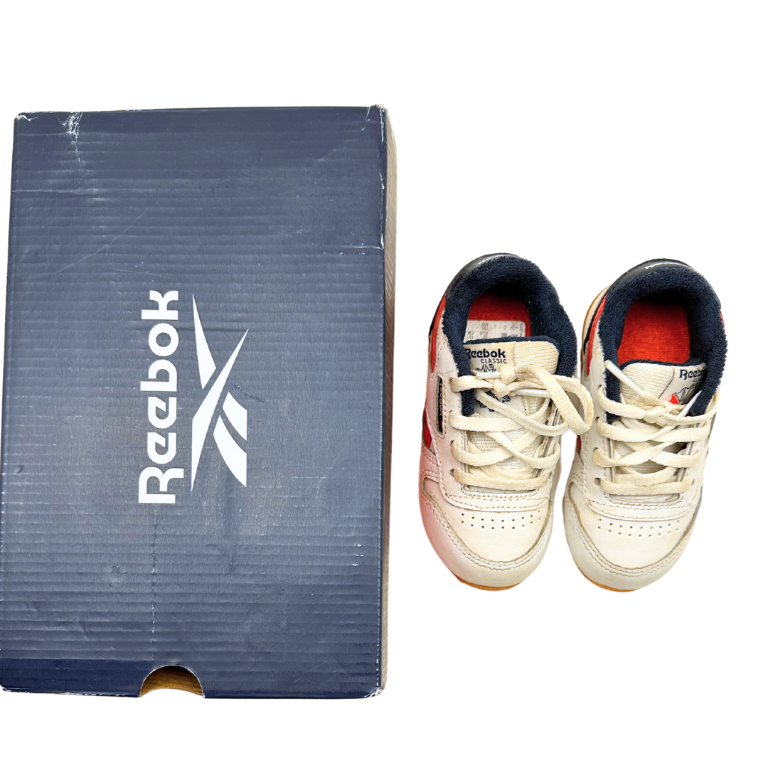 REEBOK - Baskets blanches "Classic leather " - 22