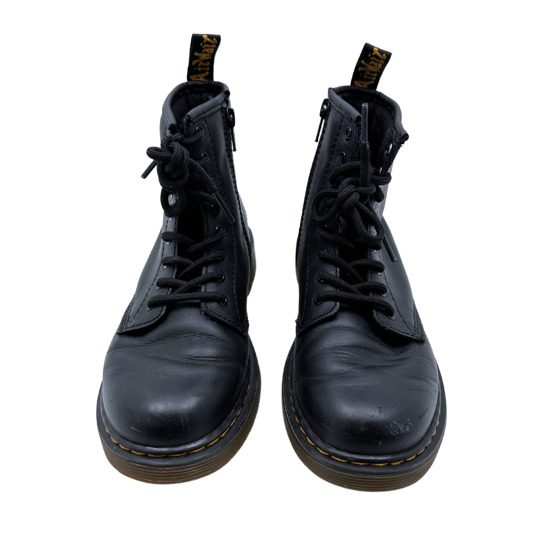 DR MARTENS - Boots noires en cuir - 35