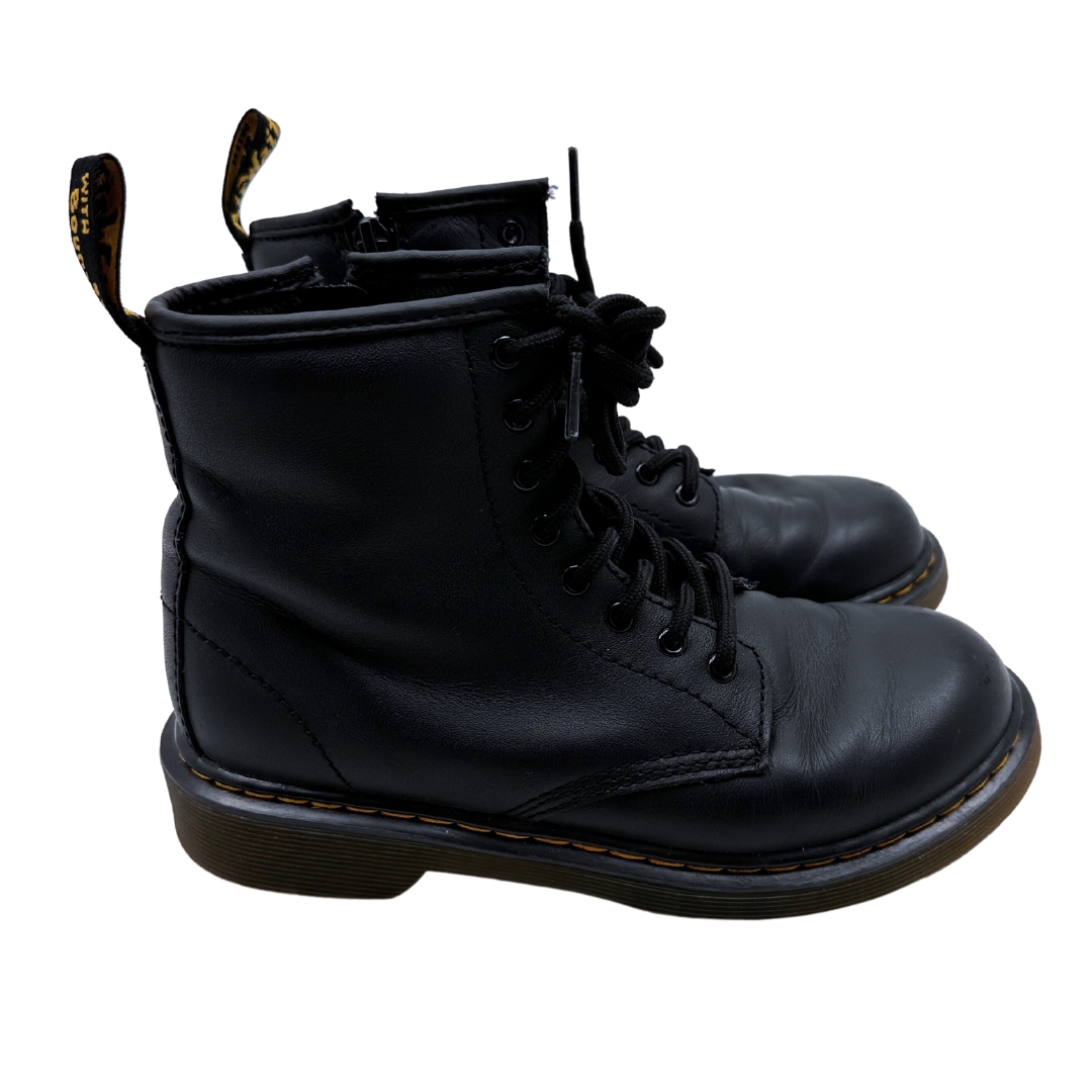DR MARTENS - Boots noires en cuir - 35