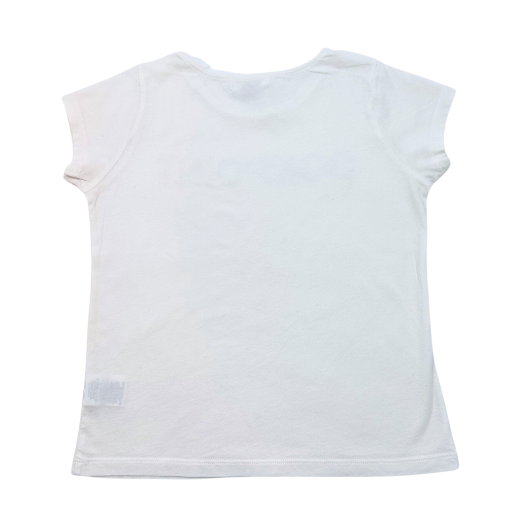 BONPOINT - T-shirt blanc - 8 ans