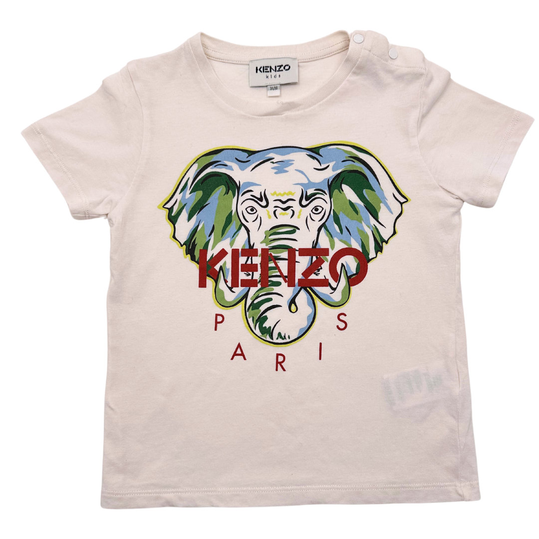 KENZO - T-shirt imprimé éléphant - 3 ans