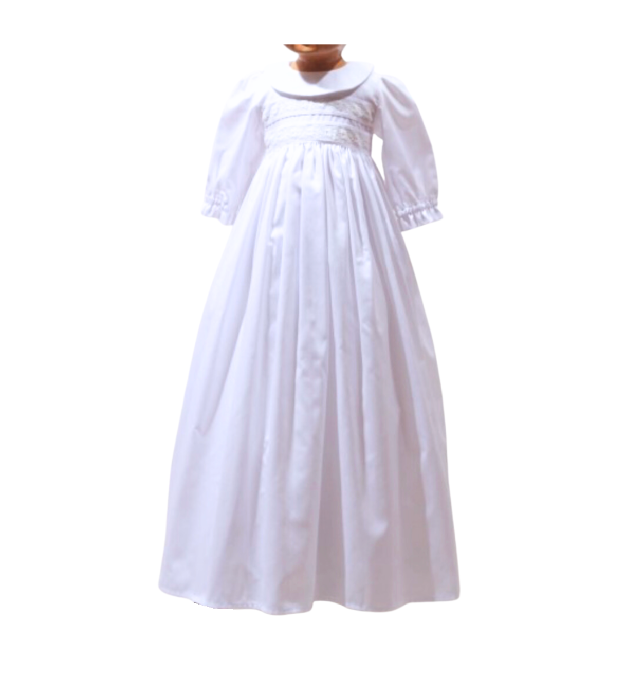 PLACE DAUPHINE - Robe traditionnelle de baptême et bonnet assorti - 6 mois
