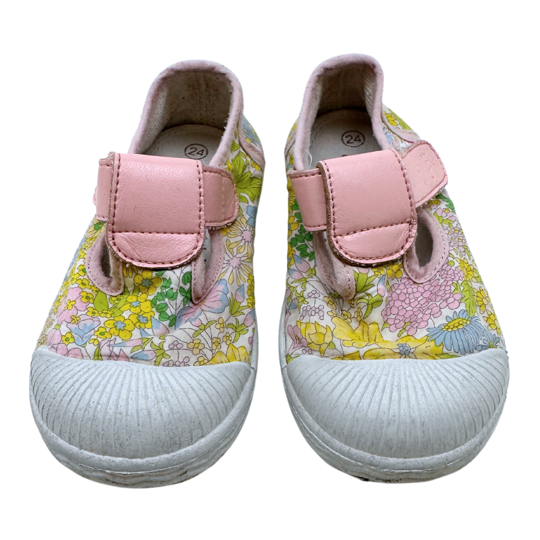 JACADI - Sandalettes à fleurs - Pointure 24