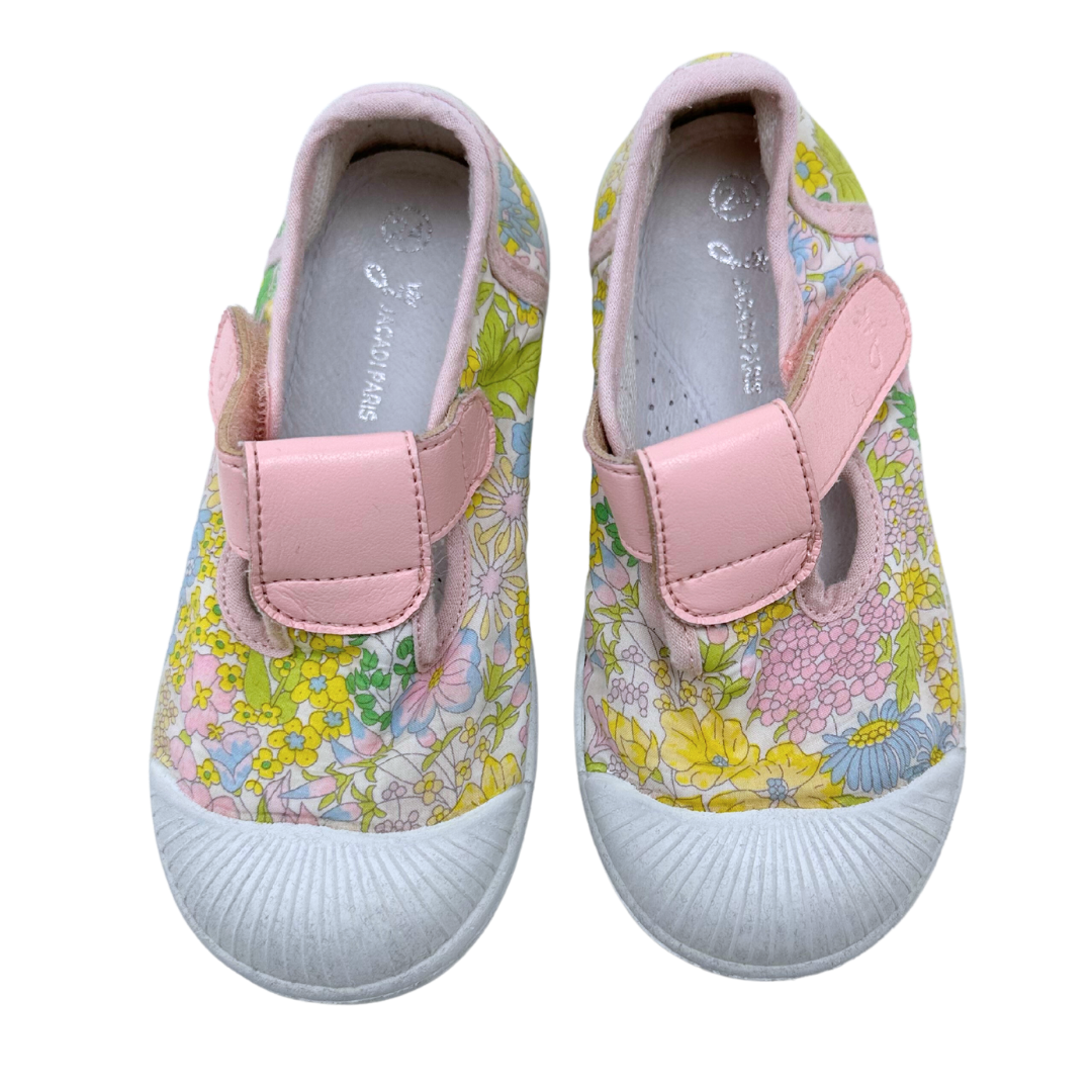 JACADI - Sandalettes à fleurs - Pointure 24
