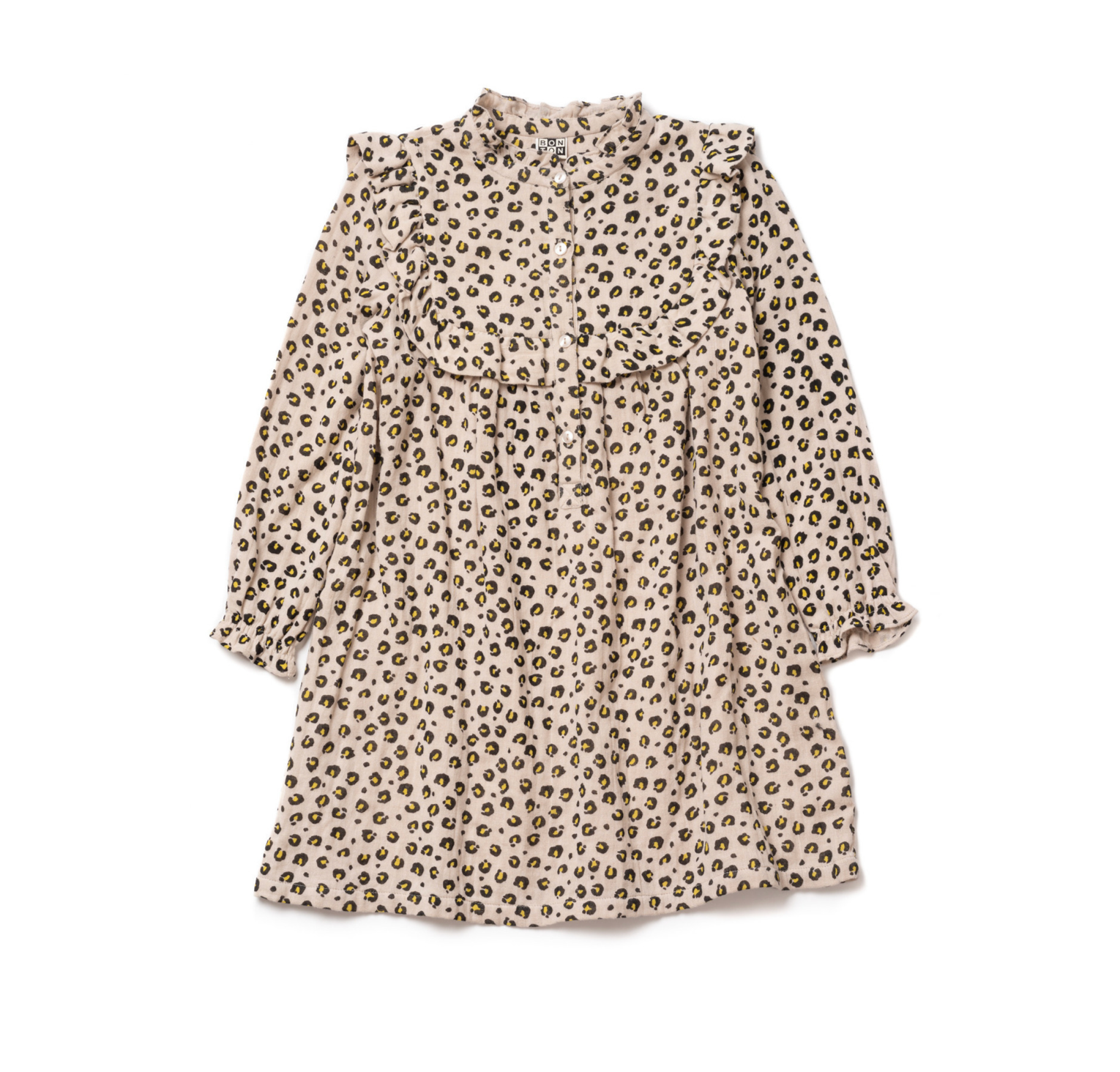 BONTON - Robe motif léopard - 6 ans