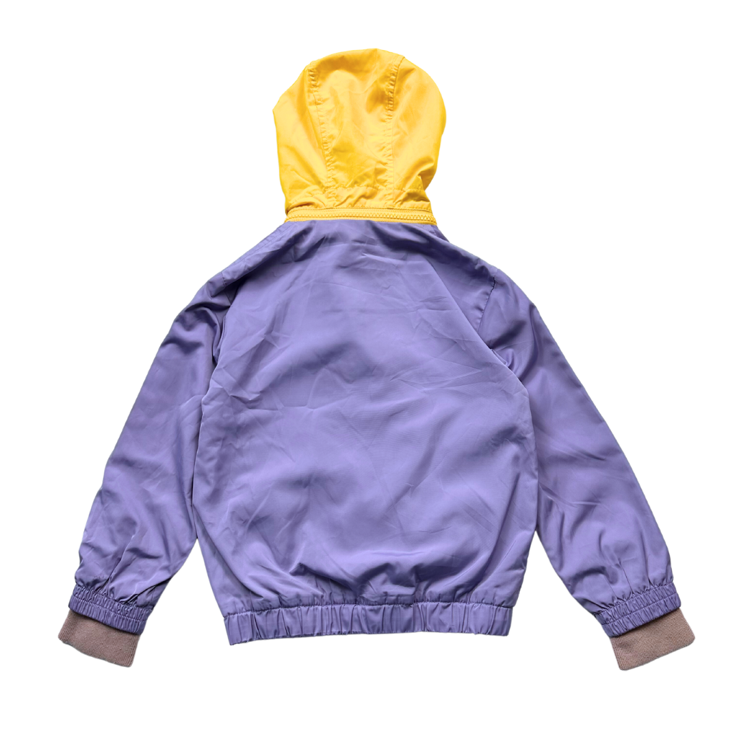 STELLA MCCARTNEY - Veste violette et jaune en polyester et coton - 4 ans
