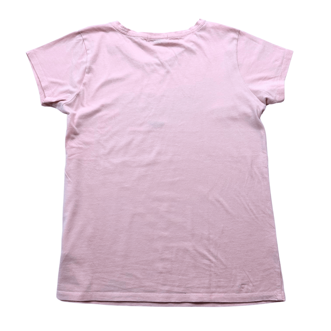 BONPOINT - T-shirt rose imprimé "Bonpoint" - 14 ans