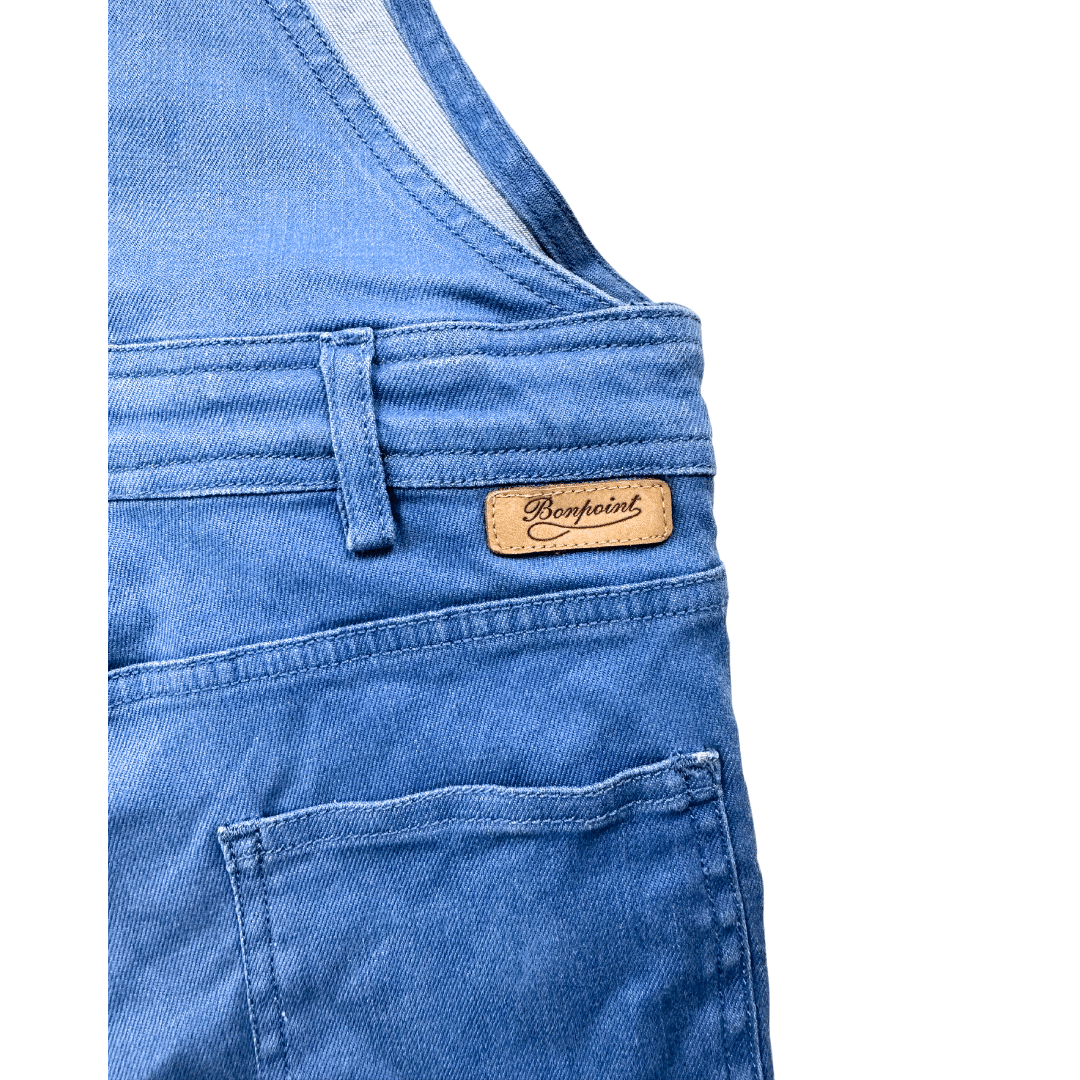 BONPOINT - Salopette short bleu neuve - 10 ans