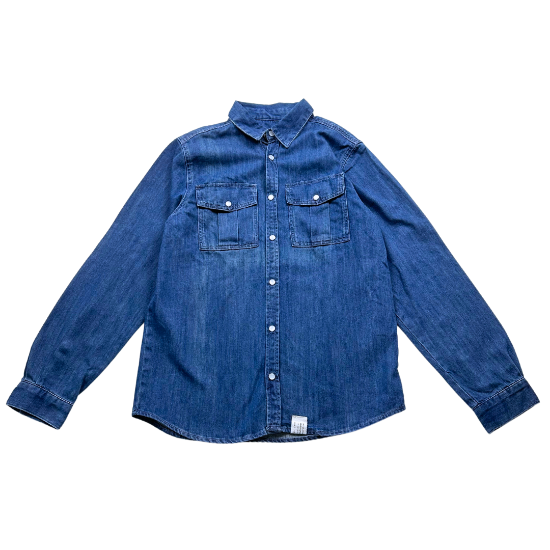 BONPOINT - Chemise en jean bleu - 14 ans