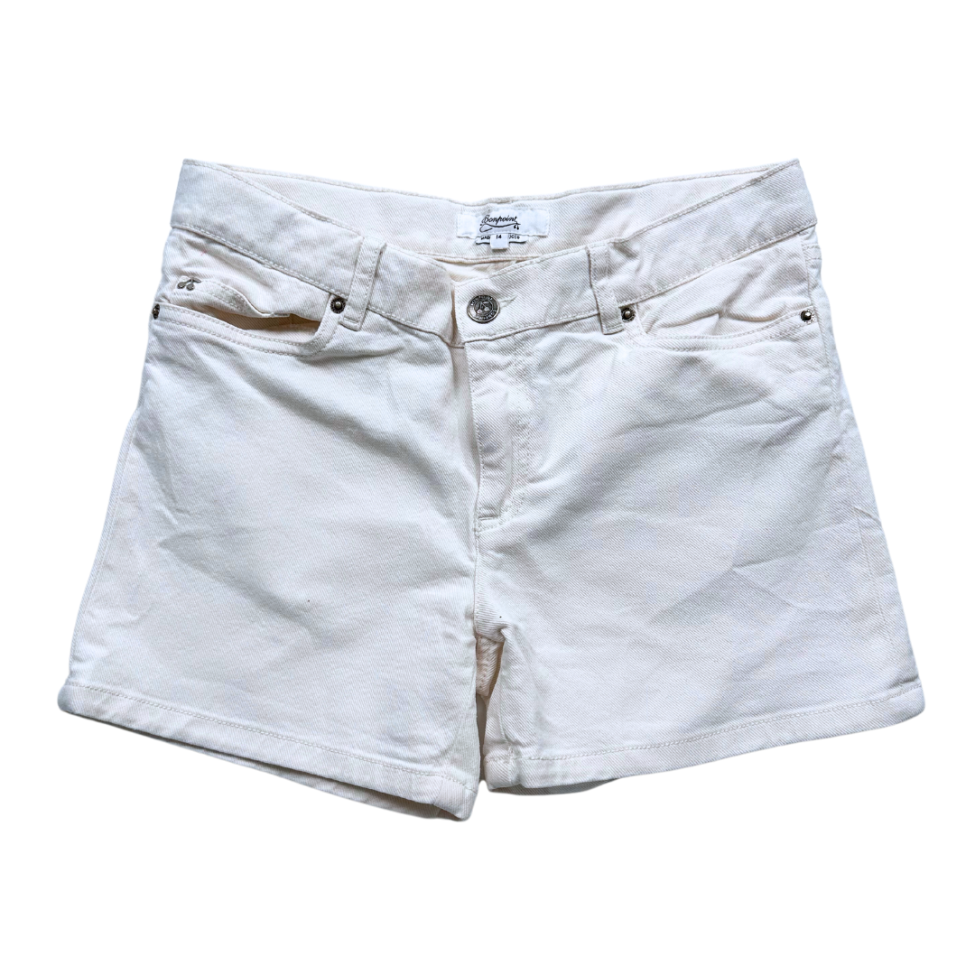 BONPOINT - Short en jean blanc - 14 ans
