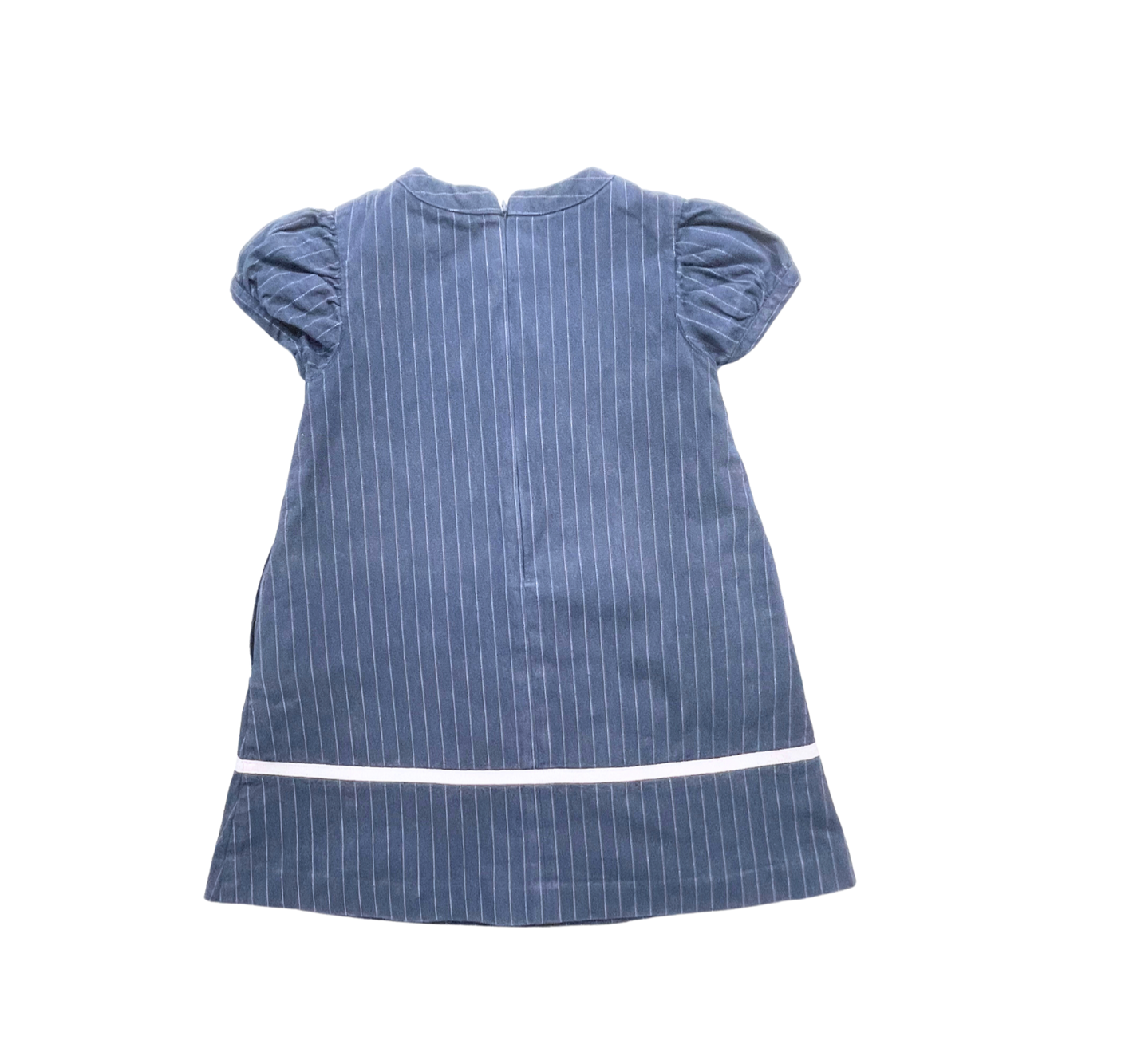 TARTINE & CHOCOLAT - Robe bleu marines manches courtes - 4 ans