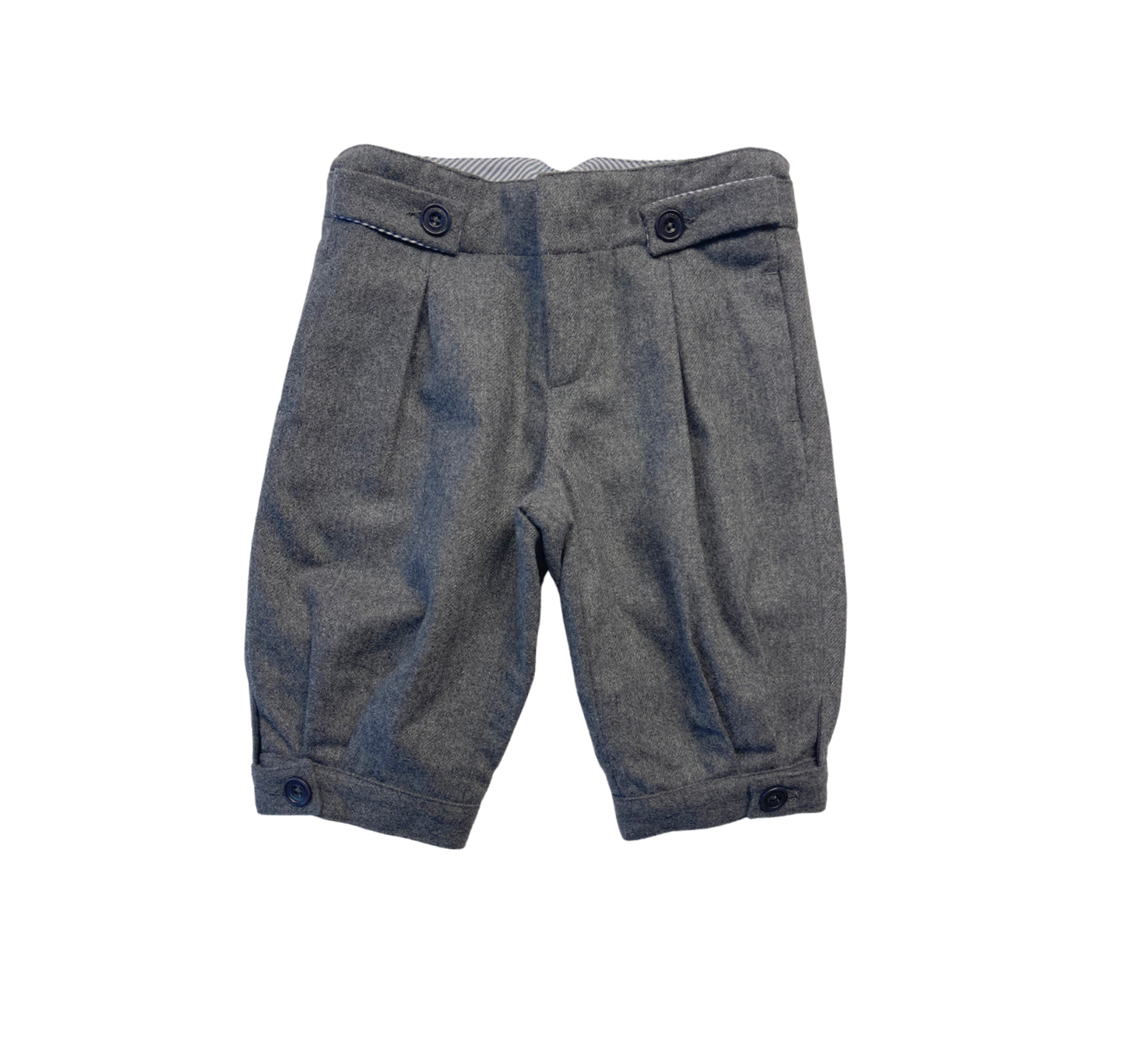 JACADI - Pantalon gris en laine (neuf) - 18 mois