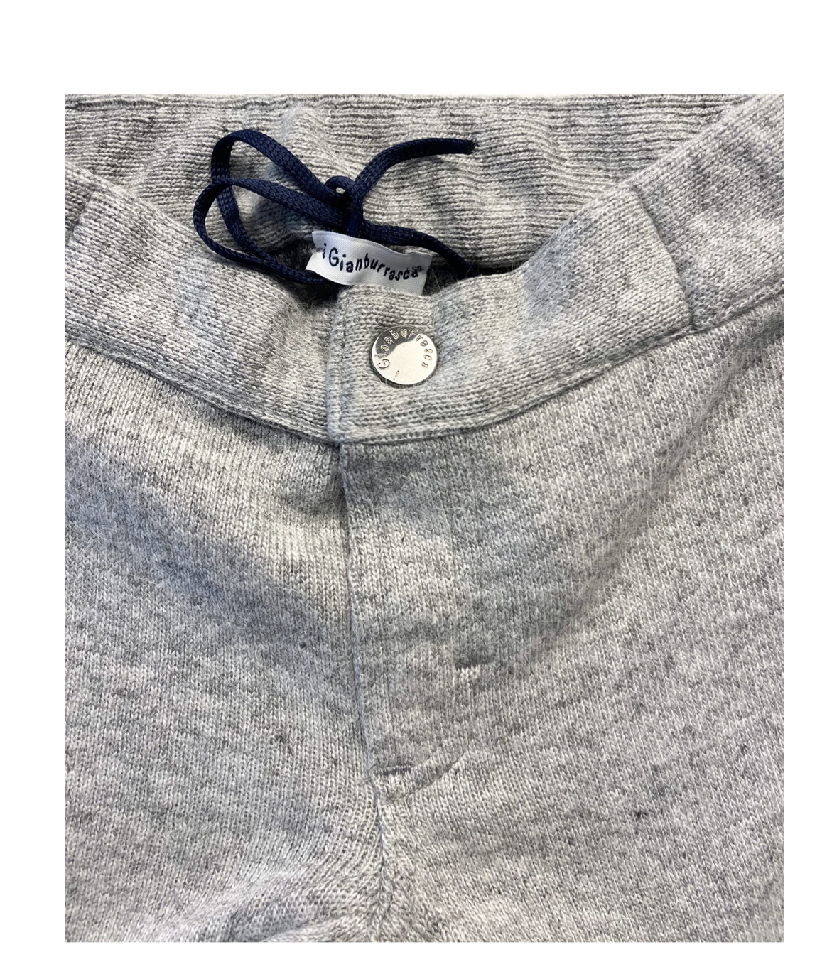 I GIANBURRASCA - Pantalon confort gris clair (neuf) - 2 ans