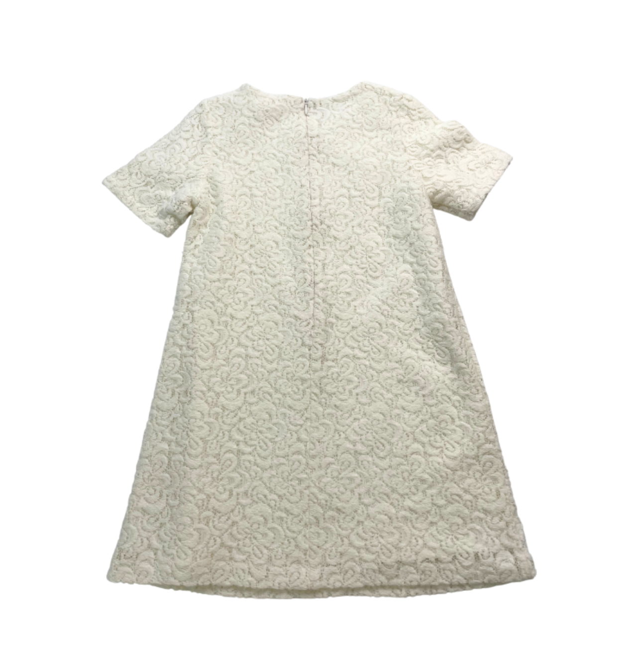CHLOE - Robe blanche en dentelle - 8 ans