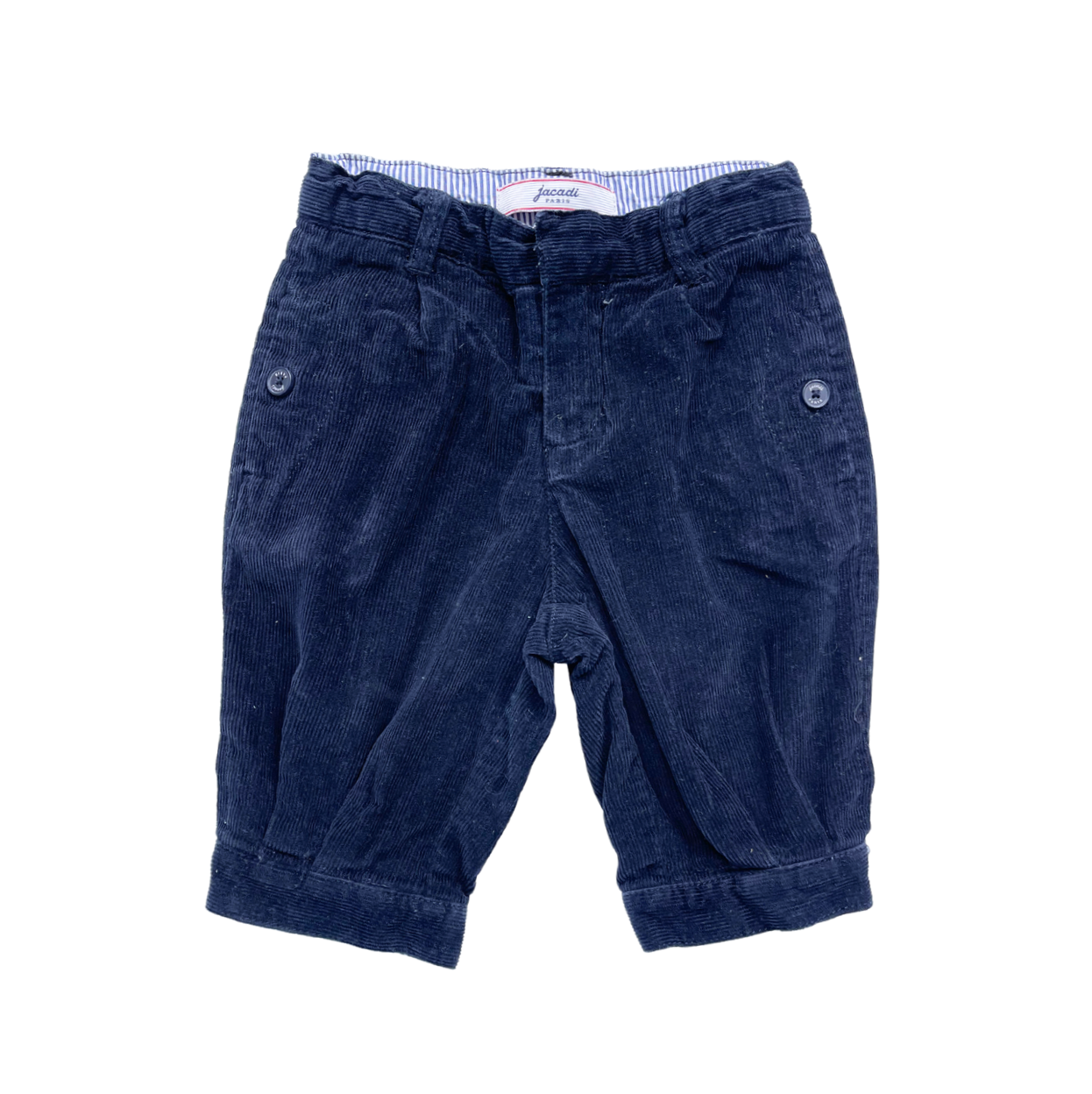 JACADI - Pantalon en velours bleu marine - 18 mois