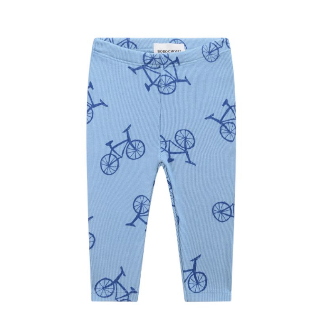 BOBO CHOSES - Legging bleu clair motif bicyclettes - 12/18 mois