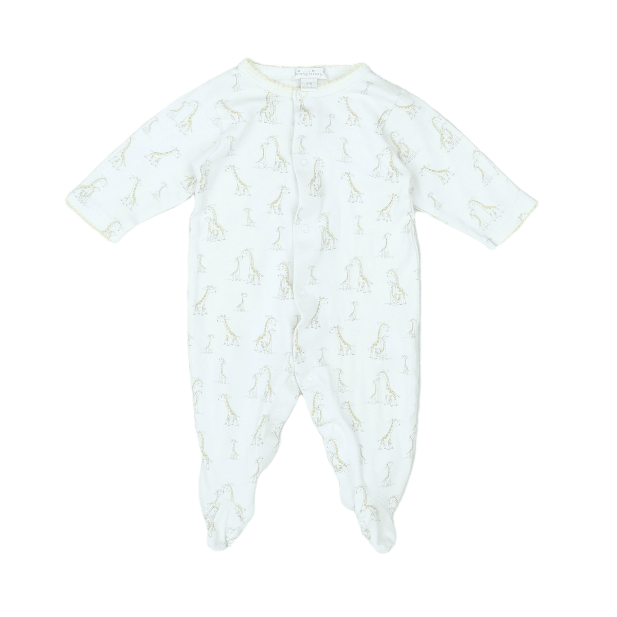 KISSY KISSY - PYJAMA - BLANC - 3 MOIS