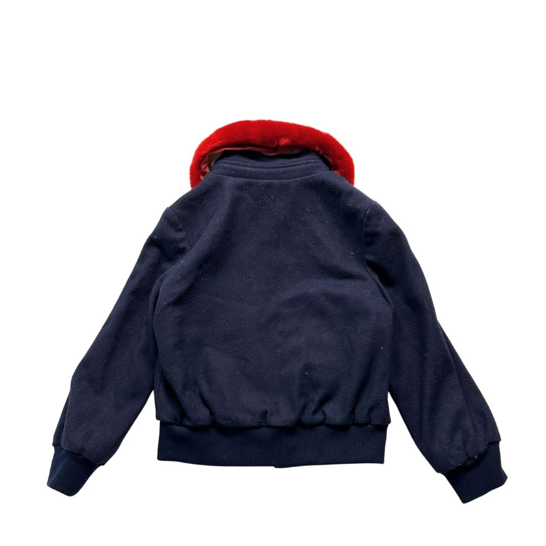 PAUL SMITH - Navy blue wool coat - 8 years