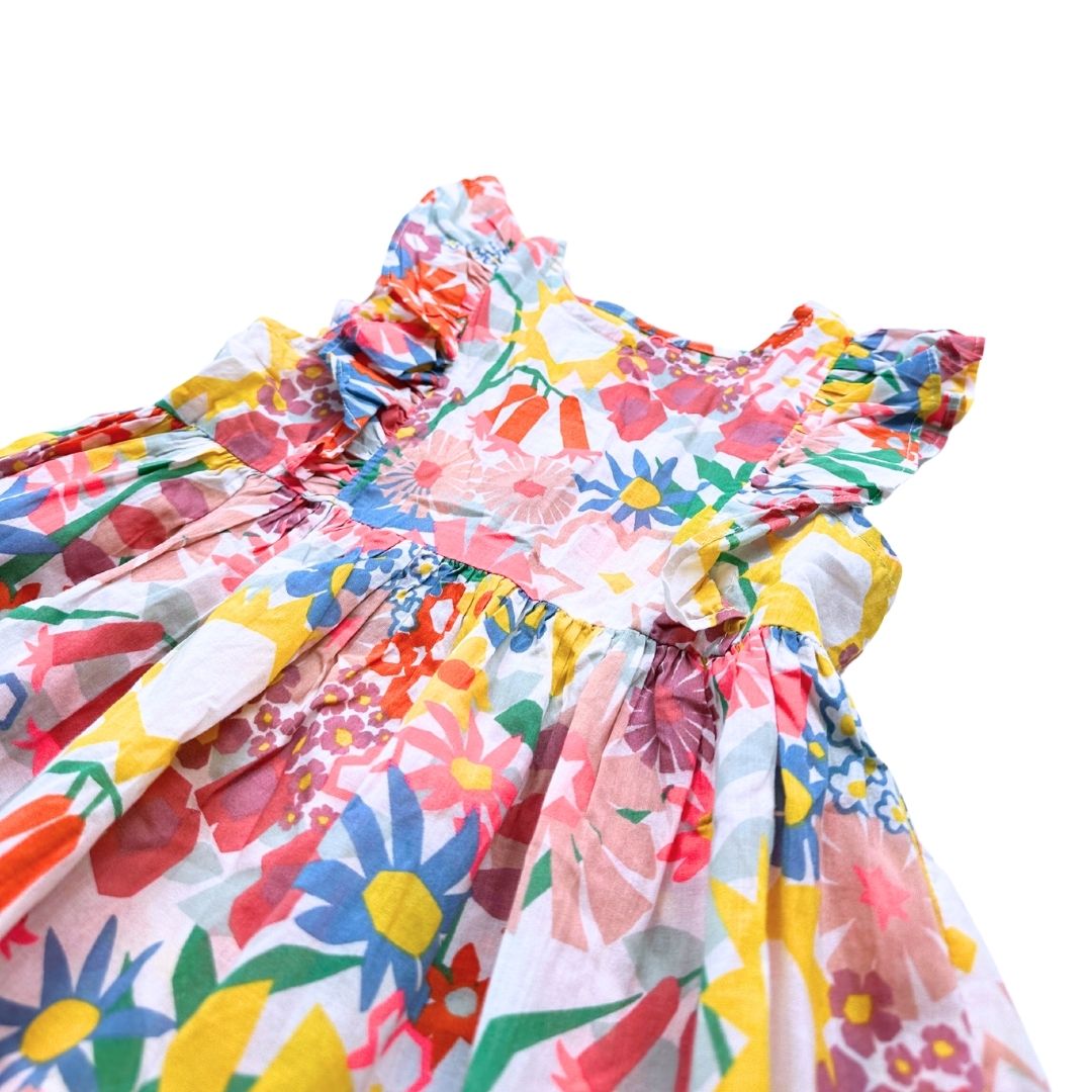 STELLA MCCARTNEY - Robe multicolore à fleurs - 3 ans